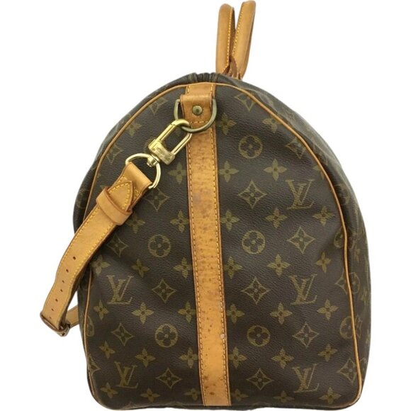 295532BW (X6) Louis Vuitton Travel Bag Bandouliere 55 Brown Monogram - Picture 4 of 12